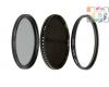 3 in 1 Set UV+CPL+ND Variable Filter ND 2 to ND 400 (SIZES 49mm - 82mm)